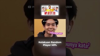 gini nih kelakuan pro player kalo di luar game