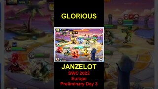 SWC2022 Europe Preliminary Day 3 GLORIOUS VS JANZELOT