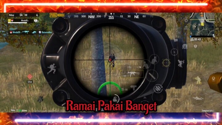 RAMAI PAKAI BANGET - PUBG MOBILE #BotcahZ1