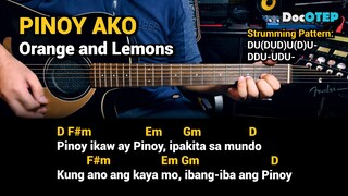 Pinoy Ako - Orange and Lemons (2005) Easy Guitar Chords Tutorial with Lyrics Part 2 SHORTS REELS