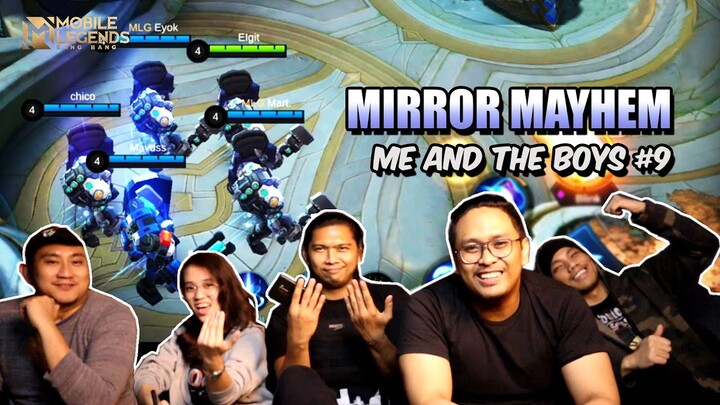 LAUGH TRIP AT MIRROR MAYHEM - ME AND THE BOYS #9