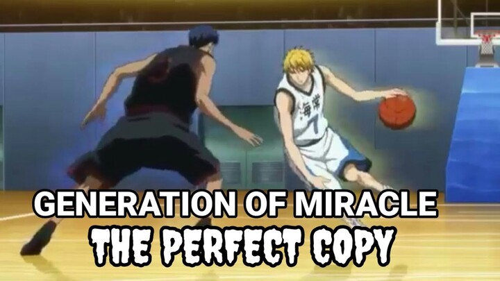 KUROKO NO BASKET | Kise Ryota Master All The Generation Of Miracle  Moves | The Perfect Copy Scene