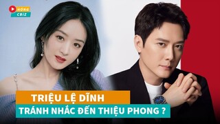 Vì saoTriệu Lệ Dĩnh né tránh nhắc đến Phùng Thiệu Phong trên show truyền hình?|Hóng Cbiz