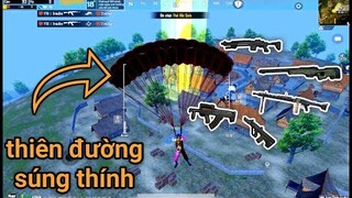 PUBG Mobile - Trải Nghiệm Khu Vực Full Súng Thính Cực Đông | Combo Mạnh Clear Team Là Dễ