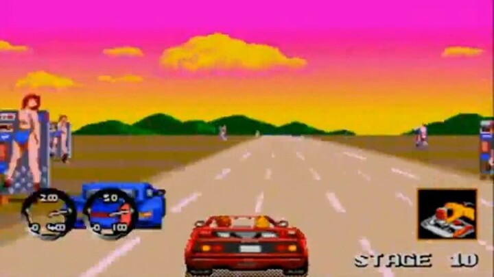 Turbo out run megadrive fase 3