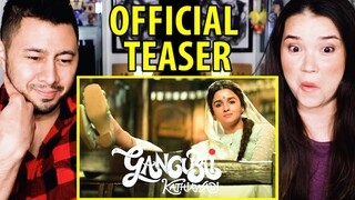 GANGUBAI KATHIAWADI | Alia Bhatt | Sanjay Leela Bhansali | Teaser Reaction by Jaby Koay & Achara!