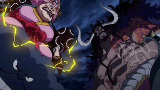 บิ๊กมัมคุยกับไคโดเรื่อง Rocks D Xebec และ Robin วันพีช 1014