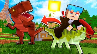 NAG ALAGA AKO NG MGA DINOSAUR! | Minecraft Dinosaur World