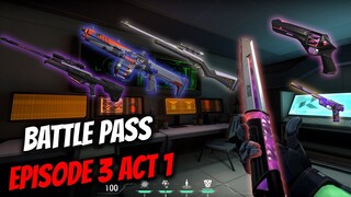 BATTLEPASS EPISODE 3 ACT 1 REVIEW | BATTLEPASS TERBAIK! | Valorant Indonesia