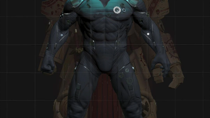 The process of a Space Marine donning his armor