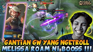 SEKALI KALI GW TROLL PAKE MELISSA ROAMER - MOBILE LEGENDS