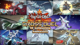 Yu-Gi-Oh Cross Duel - All Ace Monsters Summoning Animation + Dialogue