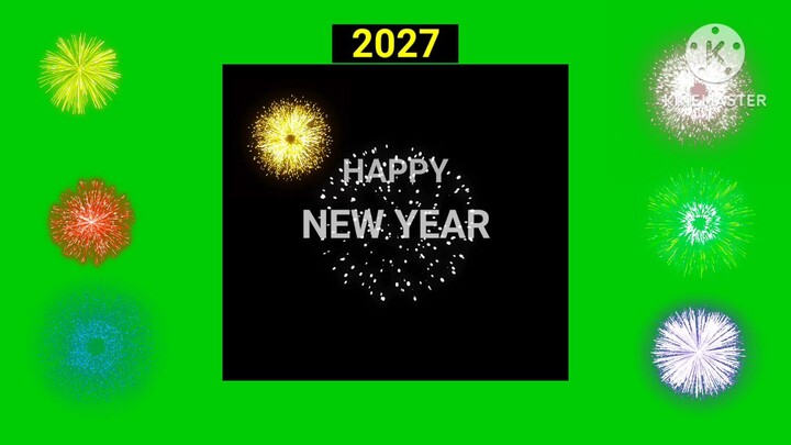 Time Square Countdown Happy New Year 2027