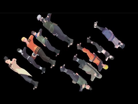 Chocolate Cream【NARUTO MMD】NARUTO*KAKASHI*SHIKAMARU*SAI*KONOHAMARU