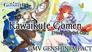 GMV Genshin Impact || Kawaikute Gomen_Honeyworks feat. Capi