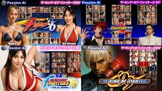 King of Fighters 96-99' Real|ザ・キング・オブ・ファイターズ 96-99'リアル|真拳王96-99'|#ai #snk #kof #evo #gameplay #sf2