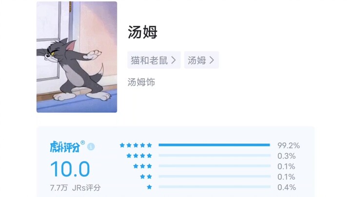 猫和老鼠角色评分大赏