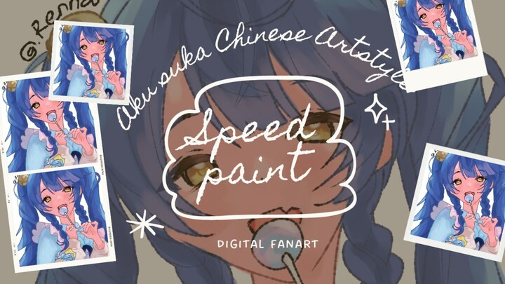 [Edisi ngomongin kesukaan author sambil speed paint] Sukak banget sama Chinese Artstyle 😽.