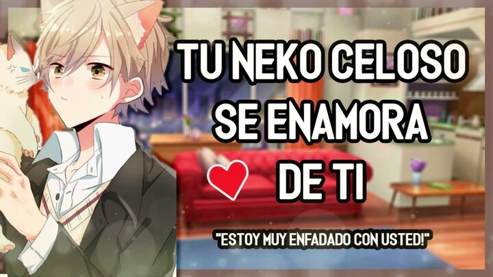 | ASMR Roleplay | 💖🍣 Tu Neko Celoso Se Enamora De Ti - Tsundere - M4F