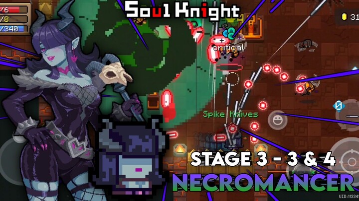 Necromancer || Brutal War Mode On🥵 || Stage 3 - 3 & 4 - Soul Knight