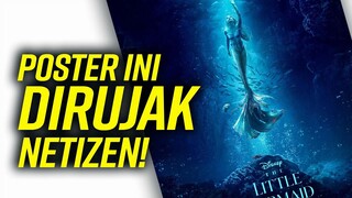 POSTER BARUNYA DIRUJAK LAGI! 😱 The Little Mermaid (2023)
