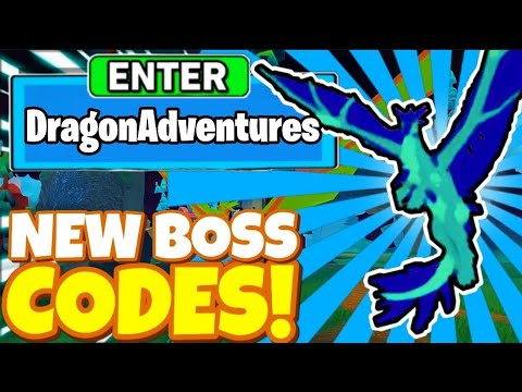 🦕NEW BOSS* UPDATE OP CODES?! In Roblox Dragon Adventures - BiliBili