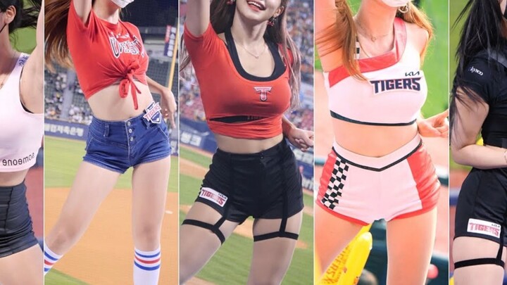 [4K]不!上车!跑!收藏!李多慧金汉娜拉拉队队长直切凯莉fancam起亚虎