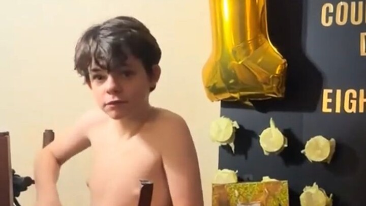 Bro proves he’s about to turn 18… honestly, other than showing his ID, there’s no other way to prove