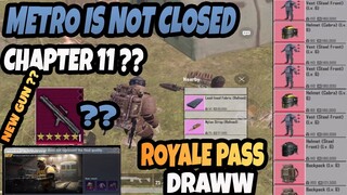 Metro Royale İs Not Closed - SEASON 11 ???? - ROYALE PASS DRAW - METRO ROYALE