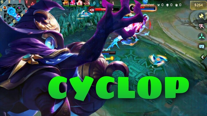 CYCLOP SEDANG GENDONG TIM 😩