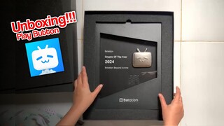 Unboxing Play Button Dari BSTATION🥳!!!