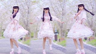 Nona telah tiba! Akan kutunjukkan jalan-jalan terdekat dengan musim semi! Di bawah bunga sakura~ [Ke