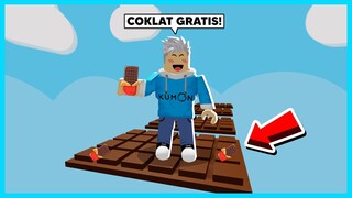 Parkour Tower Tapi Terbuat Dari Coklat! BISA DIMAKAN (Roblox)