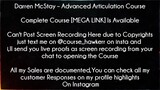 Darren McStay Course Advanced Articulation Course download