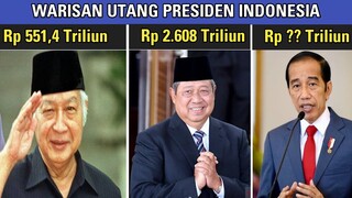 SURAM BANGET! Siapa Presiden Indonesia Dengan Utang Terbanyak