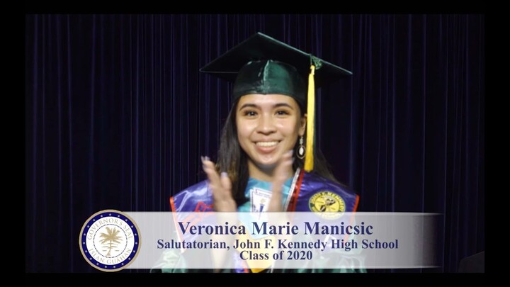 Class of 2020 John F. Kennedy High School - Veronica Manicsic