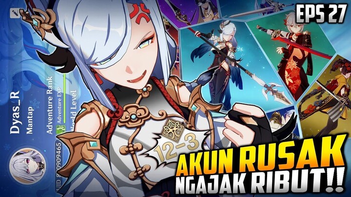 Benerin Akun Subscriber #26 - AKUN PRIMITIF YANG BUILDNYA RANDOM !! - Genshin Im