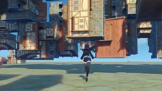 [Genshin Impact · Realm of the Thousand Stars] I generated a custom random infinite city in the Real