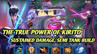 ALLAIN "KIRITO" GAMEPLAY, STARBUST STREAM SEMI TANK BUILD