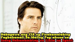 Isang Napakagaling na Agent ang Nagkamaling Naakusahan na isang Traydor