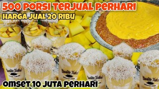 cuma jualan mangga bisa laku 500 porsi perhari, bisa ngabisin mangga 1 ton USAHA Kecil MENJANJIKAN