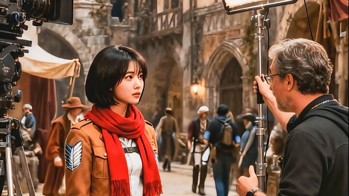 เบื้องหลังการถ่ายทำเวอร์ชันคนแสดง AI ของ "ผ่าพิภพไททัน"