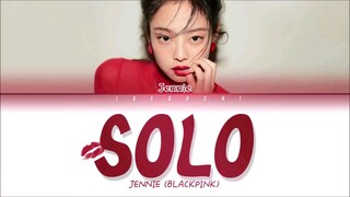 BLACKPINK JENNIE - 'SOLO' LYRICS COLOR CODED VIDEO