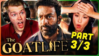 AADUJEEVITHAM or THE GOAT LIFE Movie Reaction Part (3/3)! | Prithviraj Sukumaran | Amala Paul