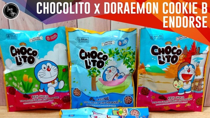 [ ENDORSEMENT ] Chocolito x Doraemonドラえもん Mini Cookies B Kukis Chocochips Nobita 野比 のび太 Shizuka 源 静香