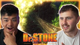 LIGHT IT UP FOR CHRISTMAS || Dr Stone Episode 21 + 22 REACTION + REVIEW!