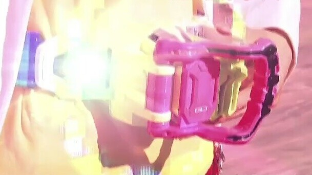 What happens when Kamen Rider uses a pirated dog barking belt to transform?