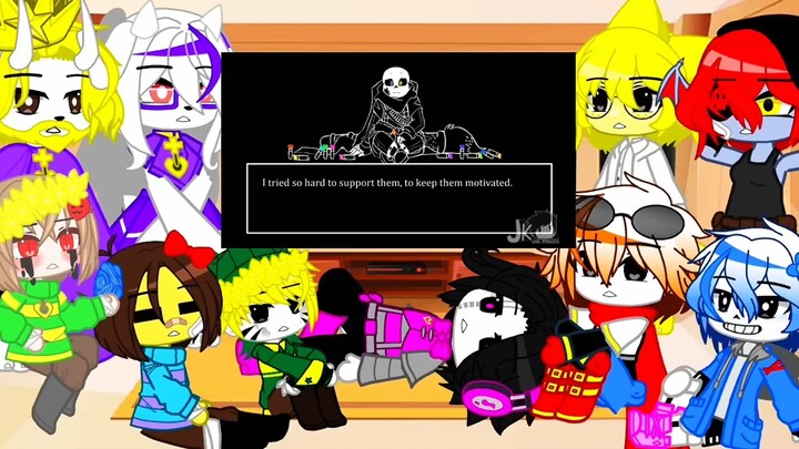 Undertale React To Xtale 0, Xtale I, Xtale II _ Gacha Club_