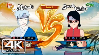 Mitsuki Family Vs Sarada Family Gameplay - Naruto Storm 4 Next Generations (4K 60fps)