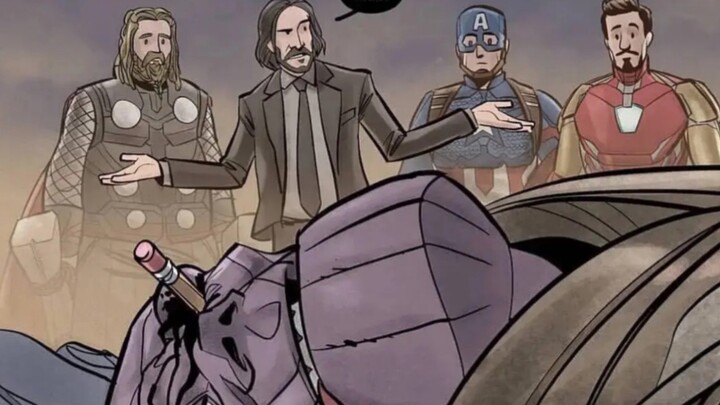 [Suit Thugs/Keanu Reeves/High-energy Mixed Cut/1080P] What are you going to use to pay back the dog 